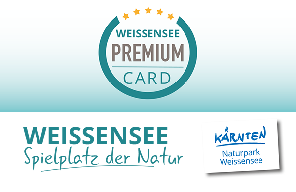 Die Weissensee Premium Card ist bei Ihrem Aufenthalt im Ferienhaus Jank inklusive.